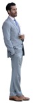 Businessman drinking people png (14591) - miniature