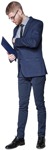 Businessman standing people png (2901) - miniature