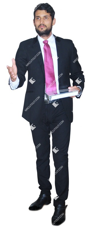 Businessman standing cut out pictures (2030)