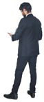 Businessman standing  (2031) - miniature