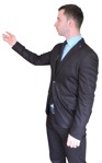 Businessman standing  (2098) - miniature
