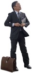 Businessman standing people png (5314) - miniature