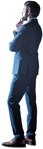 Businessman standing people png (4804) - miniature