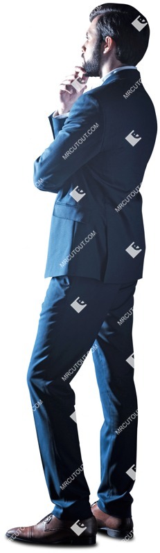 Businessman standing people png (4919)
