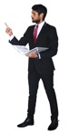 Businessman standing people png (1516) - miniature