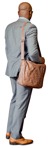 Businessman standing photoshop people (6996) - miniature