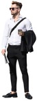 Businessman standing people png (7231) - miniature