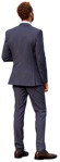 Cut out people - Businessman Standing 0082 | MrCutout.com - miniature