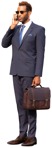 Businessman standing  (10000) - miniature