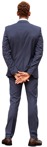 Businessman standing human png (10439) | MrCutout.com - miniature