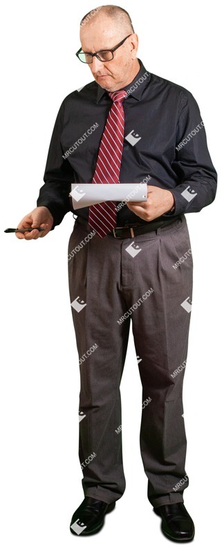 Businessman standing people png (10771)