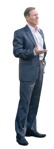 Businessman standing people png (11216) | MrCutout.com - miniature