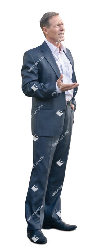 Businessman standing people png (12674)