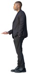 Businessman standing human png (12843) | MrCutout.com - miniature