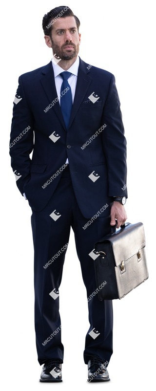 Businessman standing people png (14679)