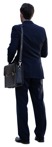 Businessman standing people png (14680) - miniature