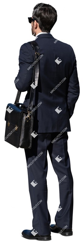 Businessman standing human png (15492)