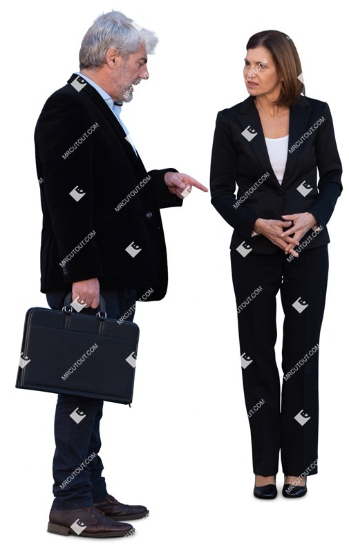 Businessman standing cut out pictures (16170)