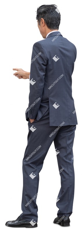 Businessman standing photoshop people (18086)