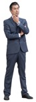 Businessman standing people png (16728) - miniature