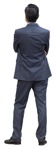 Businessman standing people png (17304) - miniature
