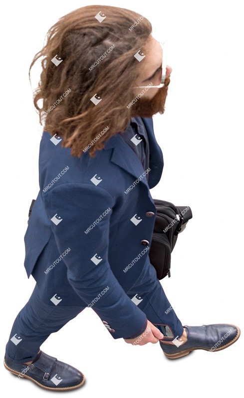 Businessman walking png people (3892)
