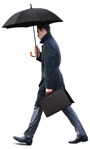 Businessman walking people png (7289) - miniature