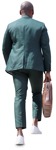Businessman walking  (8906) - miniature