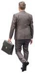 Businessman walking  (13049) - miniature