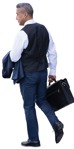 Businessman walking  (12256) - miniature