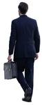 Businessman walking people png (14608) | MrCutout.com - miniature
