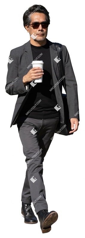 Businessman walking human png (15723)