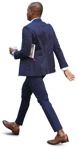 Businessman with a book people png (9767) - miniature