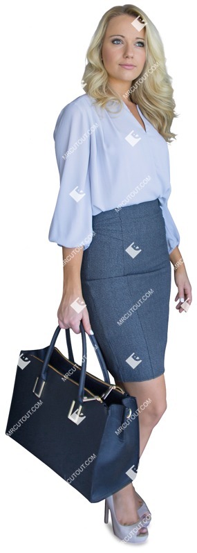 Businesswoman standing png people (3287)
