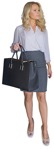 Businesswoman standing people png (2490) - miniature