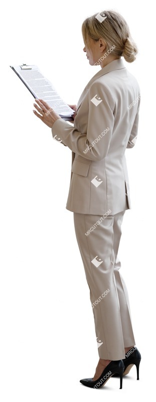 Businesswoman standing people png (19996)