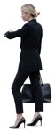 Businesswoman standing  (19456) - miniature
