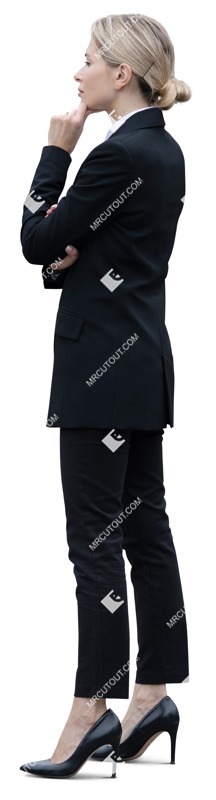 Businesswoman standing png people (19453)