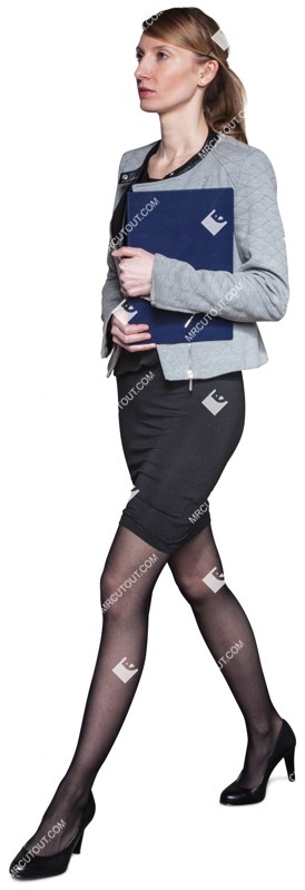 Businesswoman walking person png (2670)