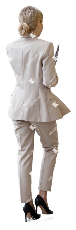 Businesswoman walking photoshop people (19872) Businesswoman walking photoshop people (19872)