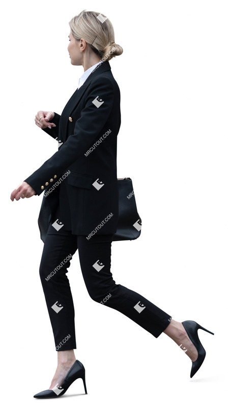 Businesswoman walking png people (20007)