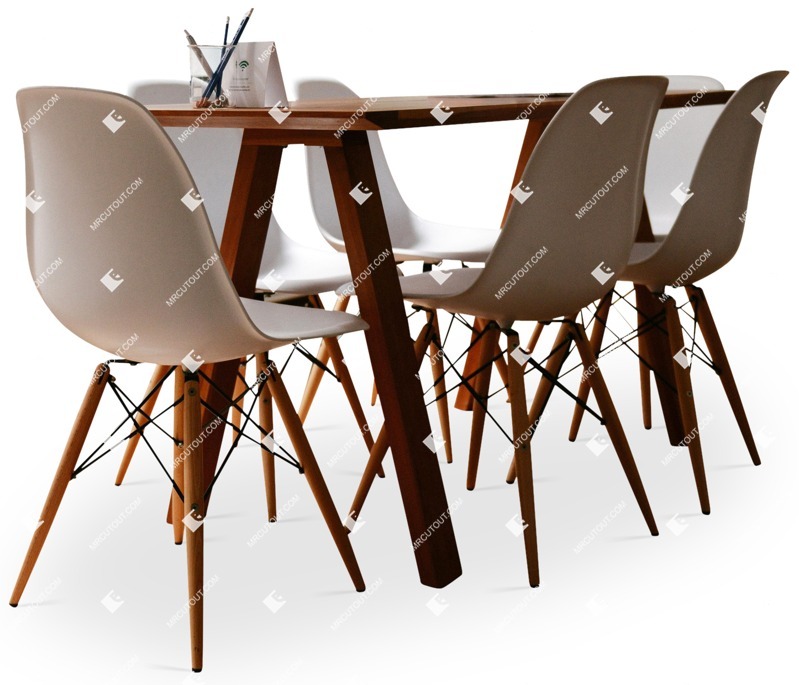 Chair table cutout object png (2895)