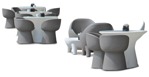 Chair table png object cut out (9506) - miniature