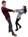 Couple dancing people png (2137) - miniature