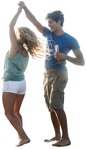 Couple drinking people png (4162) - miniature