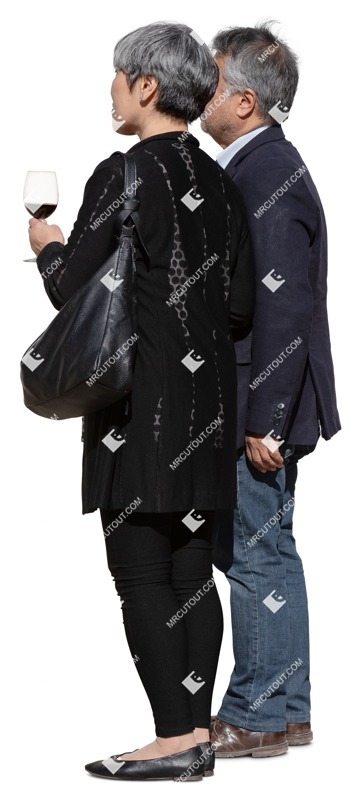 Couple drinking wine human png (19671)