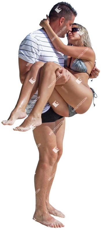 Couple in a swimsuit people png (3349)