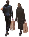 Couple shopping person png (2870) - miniature