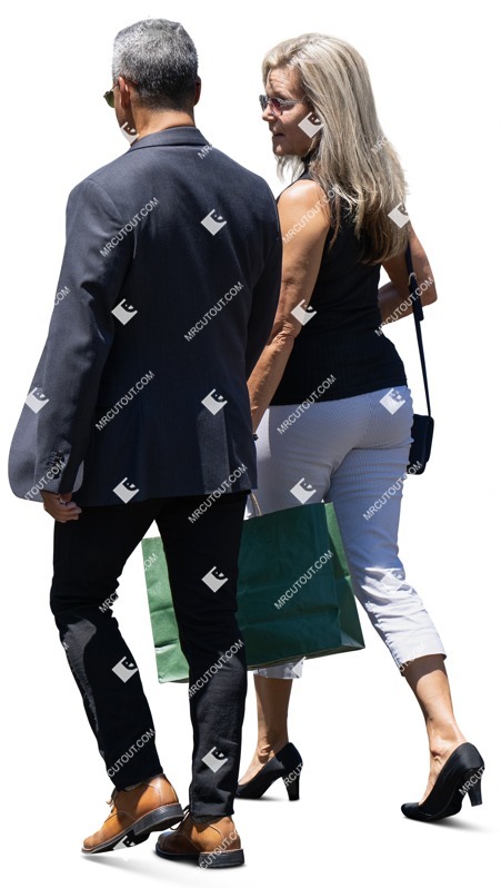 Couple shopping person png (16115)