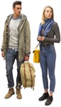 Couple standing people png (4121) - miniature